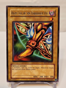 Right Leg of the Forbidden One RP01-EN017 Rare Yugioh 931 - Image 1