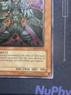 Yugioh Dark Lucius LV8 CDIP-EN011 Ultimate Rare 1st Edition Near Mint - Image 5