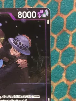 One Piece Card Game Rosinante & Law Alternate Art EB04-038 SR English - Image 3