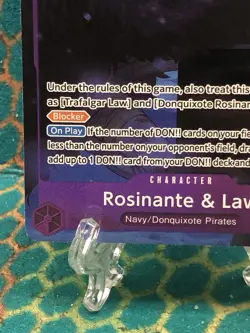 One Piece Card Game Rosinante & Law Alternate Art EB04-038 SR English - Image 5