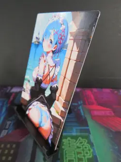 Rem Re: Zero Starting Life Custom Art Card NM Anime Sexy Waifu Collectible - Image 2