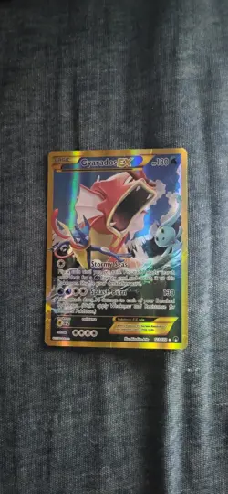 Gyarados EX 123/122 Breakpoint Secret Rare Full Art Holo Pokemon TCG Card - Image 1