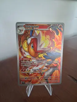 Infernape 173/167 SV06 - Twilight Masquerade English IR Pokemon TCG Card NM - Image 1
