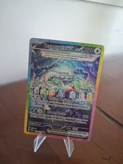 Terapagos Ex 170/142 SV07 - Stellar Crown English SIR Pokemon TCG Card NM - Image 1