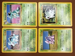 Pokemon TCG Nidoran Nidorina Nidoqueen 6 Card Lot Base Jungle - Image 2