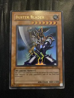 Yugioh Card TCG Buster Blader PSV-050 Ultra Rare Holo Unlimited Edition VLP/NM - Image 1