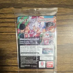 Bandai One Piece CCG Monkey.D.Luffy Leader US Voyage Promo Foil Card #004 - Image 2