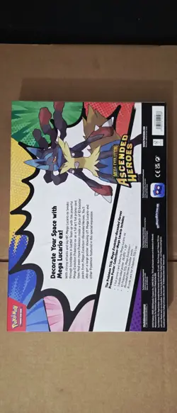 Pokemo Card Premium Poster Collection: Mega Lucario - ME: Ascended Heroes - Image 3