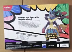 Pokemo Card Premium Poster Collection: Mega Lucario - ME: Ascended Heroes - Image 4