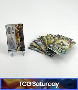 2022 POKEMON SWORD & SHIELD BRILLIANT STARS BOOSTER PACK SEALED LOT OF 10 - Image 2