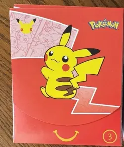 🔥2021 Pokemon 25th Anniversary McDonald's LOT of 20 Red Promo Packs Sealed🔥New - Image 2