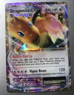 Pokemon TCG Dragonite EX 72/108 Evolutions Set - Image 1