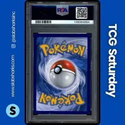 2015 POKEMON XY DOUBLE CRISIS #15/34 TEAM MAGMA'S GROUDON EX FULL ART PSA 4 - Image 2