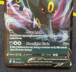 Pokemon TCG Umbreon V 094/203 Evolving Skies Set - Image 3
