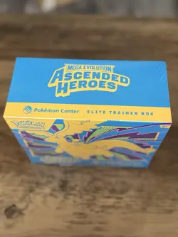 Pokemon Mega Evolution Ascended Heroes Pokemon Center ETB Sealed - Image 2