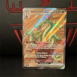 Pokemon Hydrapple EX Ultra Rare Holo 156/142 Sv07: Stellar Crown 330 HP Dragon - Image 1