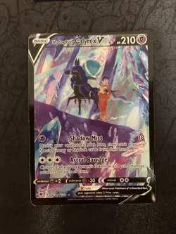 Pokemon TCG Shadow Rider Calyrex TG17/TG30 Astral Radiance Set - Image 1