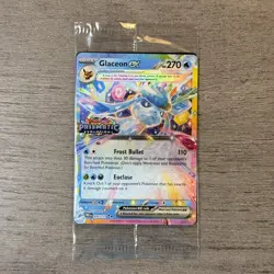 2025 Pokemon Glaceon Ex Scarlet & Violet Prismatic Evolutions Sealed Promo - Image 1