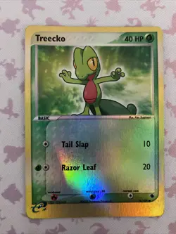 Pokemon TCG Treecko 76/109 Reverse Holo Common Ruby & Sapphire Set - Image 1