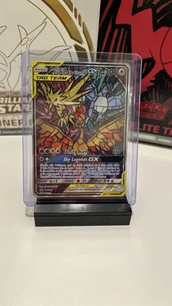 Pokemon TCG Moltres Zapdos Articuno GX SM210 (MP-HP) - Image 1