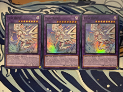 Yugioh Filia Regis Super Rare ALIN-EN037 Near Mint x3 - Image 1