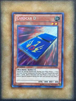 Yugioh Cardcar D GAOV-EN006 Secret Rare 1st Ed LP - Image 1