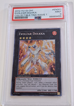 Yu-Gi-Oh Evolzar Dolkka CT09-EN001 2012 Collectors Tins Wave 1 Grade 9 Limited - Image 1
