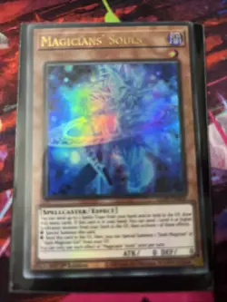 Yu-Gi-Oh! Magicians' Souls LED6-EN002 ULTRA RARE HALO NM/mint - Image 2