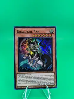 Yu-Gi-Oh! Dracotail Pan JUSH-EN003 Super Rare - Image 1