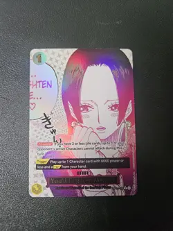 You'll Frighten Me... (Alt Art) OP14-118 R The Azure Sea's Seven - ONE PIECE NM - Image 3
