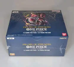 One Piece TCG - OP-03 Pillars of Strength English Booster Box - New & SEALED 810059780514 - Image 1