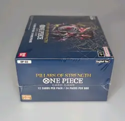 One Piece TCG - OP-03 Pillars of Strength English Booster Box - New & SEALED 810059780514 - Image 2