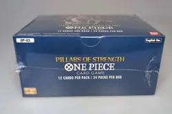One Piece TCG - OP-03 Pillars of Strength English Booster Box - New & SEALED 810059780514 - Image 5