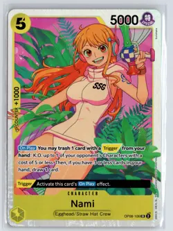 Nami #OP08-106 Two Legends Foil - Image 1