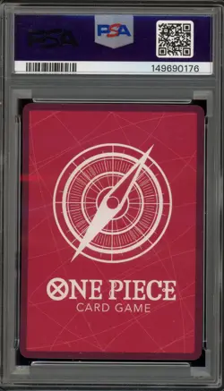 One Piece CCG Monkey.D.Luffy BVB X One Piece Match Day '25 Promo ST13-003 PSA 10 - Image 2