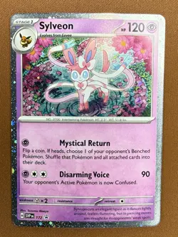 Pokemon Sylveon Scarlet & Violet Promo Cards svp 172 Cosmos Holo - Image 1