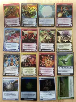 Chaotic Cards Lot of 16 FOIL Supers And Rares - Image 1