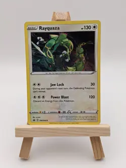 🌀Rayquaza SWSH029: Sword & Shield Promo Cards Holographic: W/Swirl 🌀 - Image 1