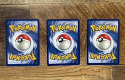 Farfetch’d 27/102 Base Set SHADOWLESS Uncommon Pokemon WotC - 3 Card Lot NM/LP - Image 2