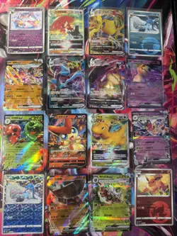 Pokemon 16 Card Lot nm V Max Mega Amazing Ex HOLO Rare Hits Only B36 - Image 1