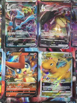 Pokemon 16 Card Lot nm V Max Mega Amazing Ex HOLO Rare Hits Only B36 - Image 2