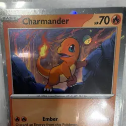 Charmander 047 SV: Scarlet & Violet Promo Cosmos Holo Pokemon Card Pokemon TCG - Image 5