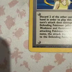 Pokemon TCG WOTC Misty Gym Heroes Trainer 102/132 Rare Card - Image 2