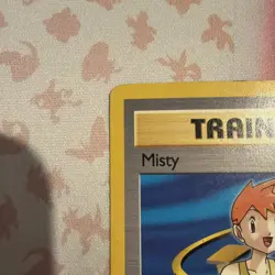 Pokemon TCG WOTC Misty Gym Heroes Trainer 102/132 Rare Card - Image 5