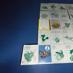 Vintage Pokemon Poker Playing Card Karuta X26 Lot Onyx, Poliwhirl, Aipom Japan - Image 2
