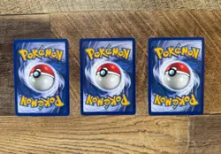 Magikarp 35/102 Base Set SHADOWLESS Uncommon Pokemon WotC - 3 Card Lot NM/LP - Image 2