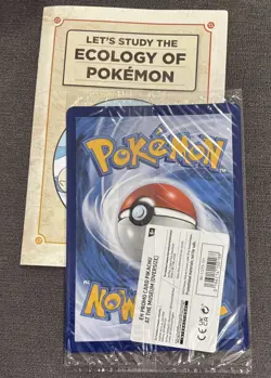 Pikachu At The Museum Jumbo Pokemon Promo Card -Natural History Museum - In Hand - Image 2