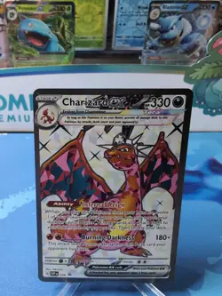 Charizard ex SVP 056 Black Star Promo Full Art Pokemon TCG Card NM-M - Image 1