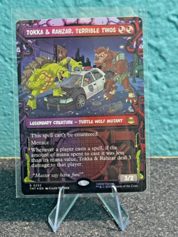 Tokka and Rahzar Terrible Two - Showcase FOIL Teenage Mutant Ninja Turtles MTG - Image 1