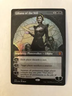 Liliana of the Veil (Borderless Foil) - Dominaria United​ - ​Near Mint - MTG - Image 1
